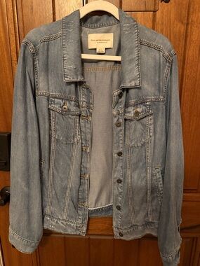 Anthropologie Pilcro and the Letterpress Boyfriend Denim Jacket